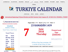Tablet Screenshot of en.turktakvim.com