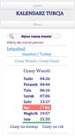 Mobile Screenshot of pl.turktakvim.com